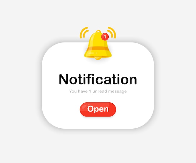 Vector notifications push notifications box event alert message web notification box and announcement notice business planning events reminder and timetable calendar reminder