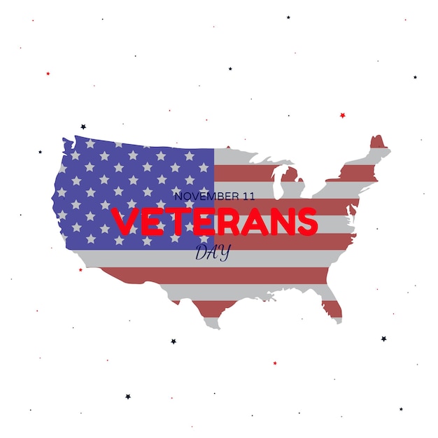 November 11 veterans day vector illustration design