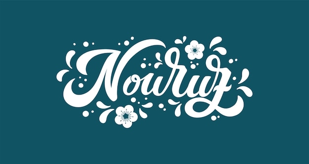 Nowruz holiday vector design elements