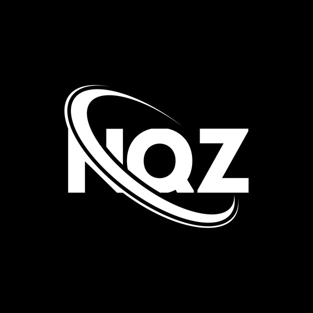 Vector nqz logo nqz letter nqz letter logo design initials nqz logo linked with circle and uppercase monogram logo nqz typography for technology business and real estate brand