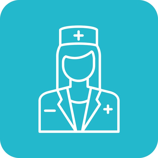 Nurse icon vector image Can be used for Health Checkup