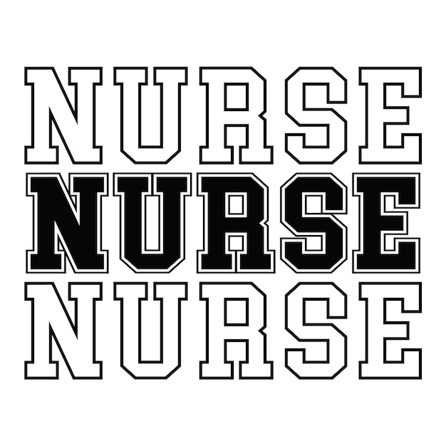 Nurse Quotes Black And White Design