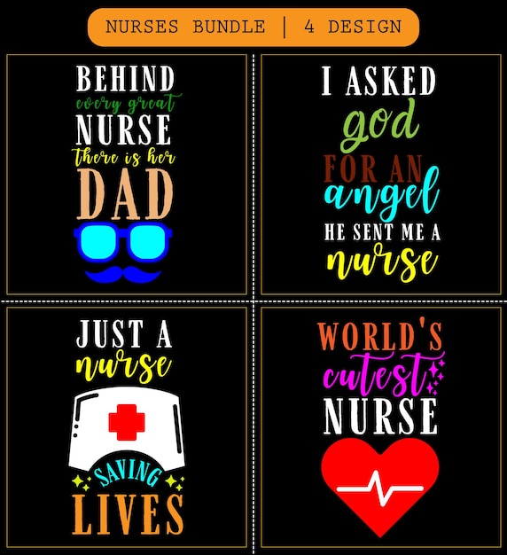 Nurse svg bundle nurse svg file nurse svg cricut nurse typography vector design nurse gifts