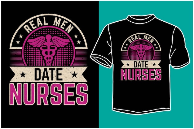 Vector nurse t shirt design