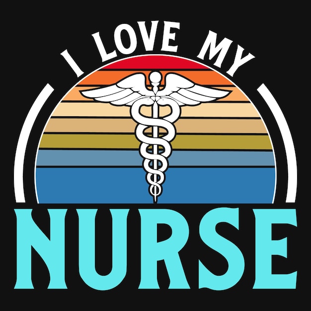 Nurse tshirt design