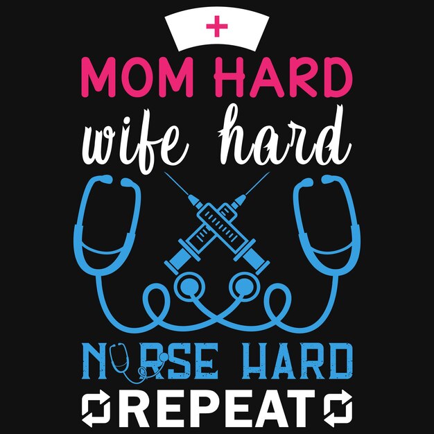 Nurse tshirt design