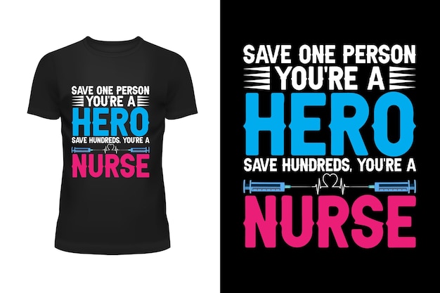 Nurse Tshirt Design