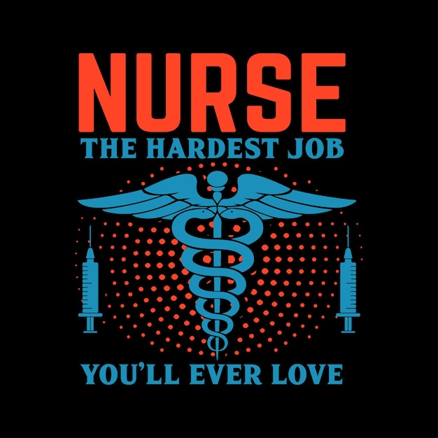 Nurse Tshirt vector Design