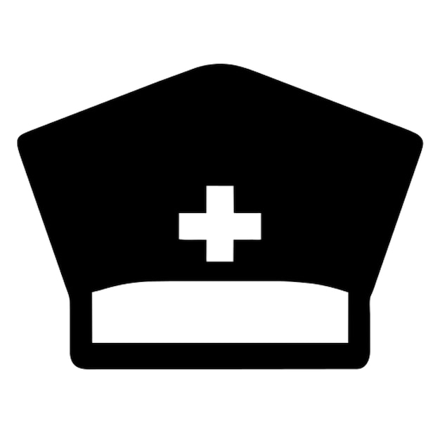 nurses cap pictogram