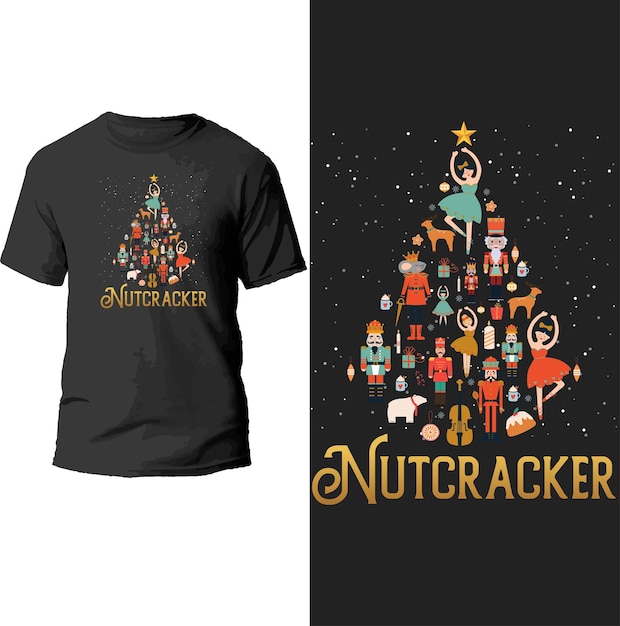 nutcr acker t shirt design.