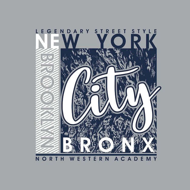 NYC Perfection Style design typography vector graphic illustration for printing