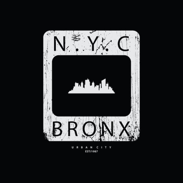 NYC tshirt and apparel design