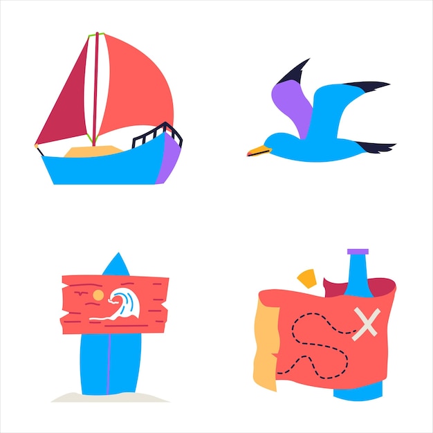 Ocean Life Stickers part 5