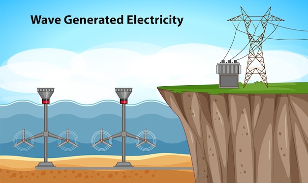 Ocean Power Generation with Underwater Turbines