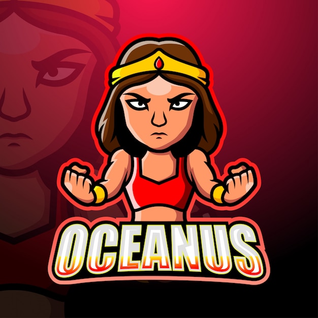 Oceanus mascot esport 