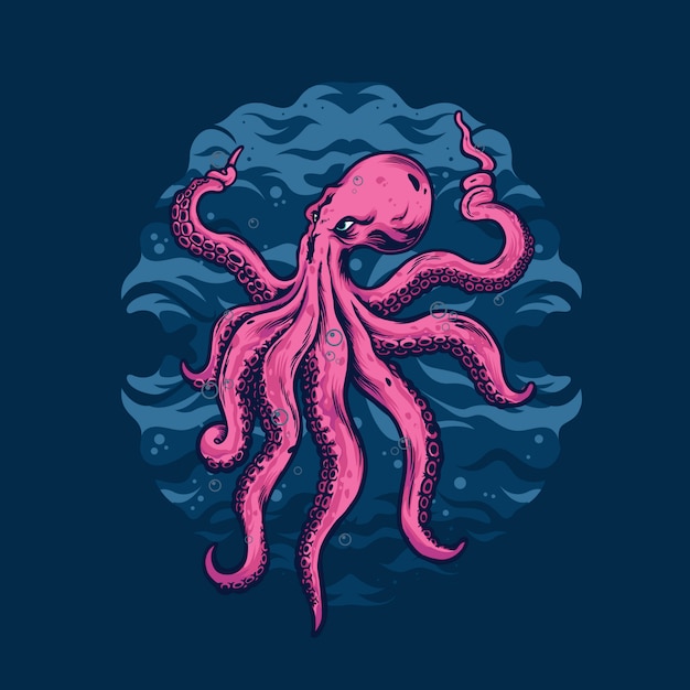 Octopus Illustration