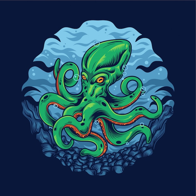 Octopus Illustration