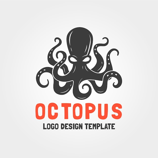 Octopus logo concept