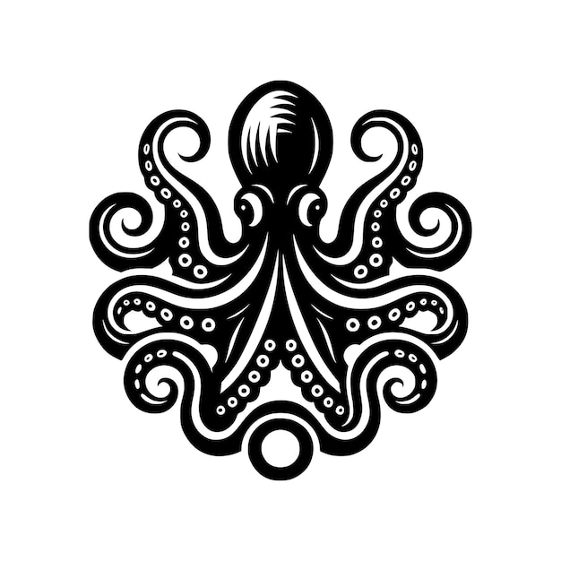 octopus silhouette