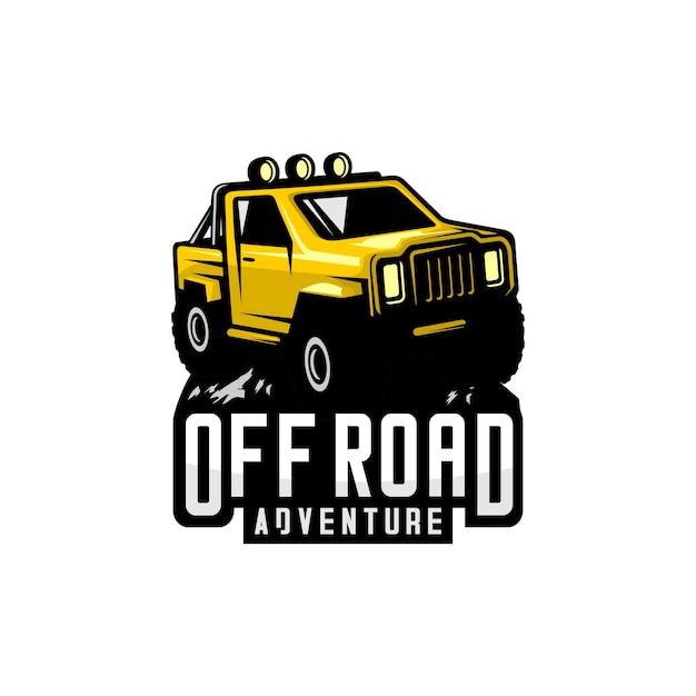 off road car design vector extreme sports car with white background