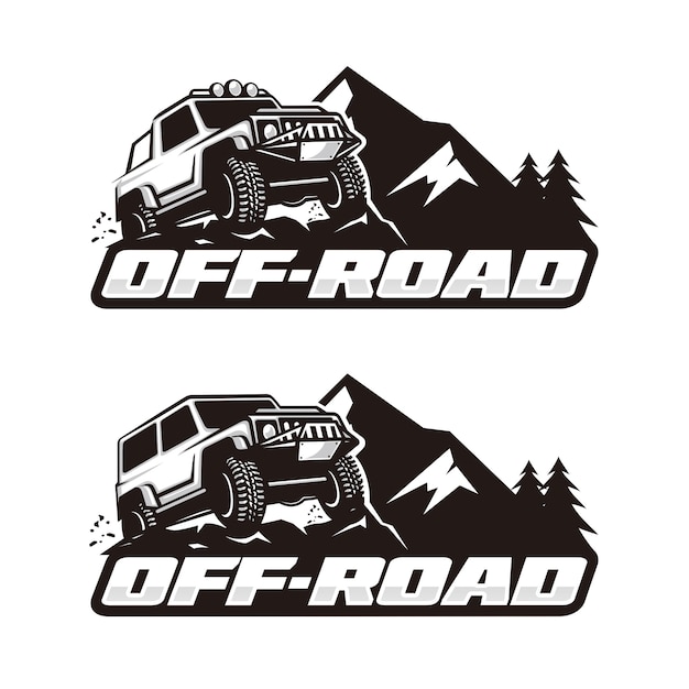 Off road logo template