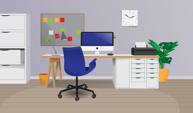 Office - background for video conferencing