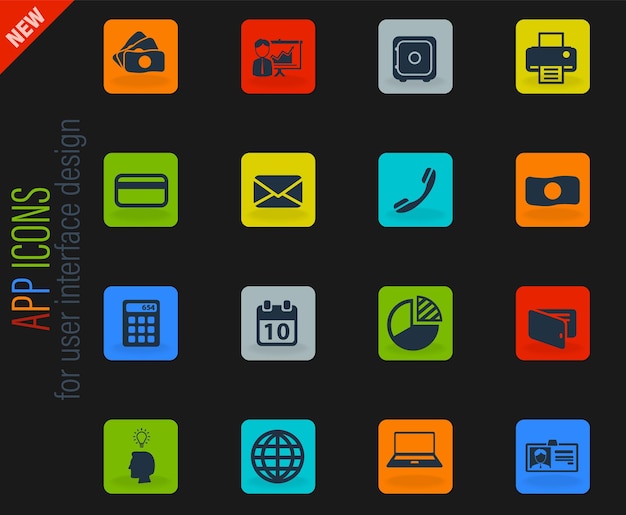 Office simply icons