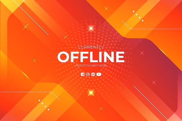 Offline Online Gaming Futuristic Abstract Background