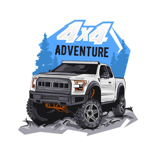 Offroad Car illustration