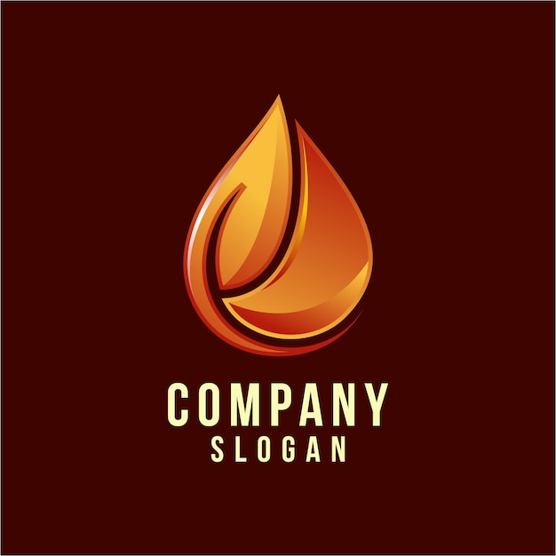 oil gas logo design