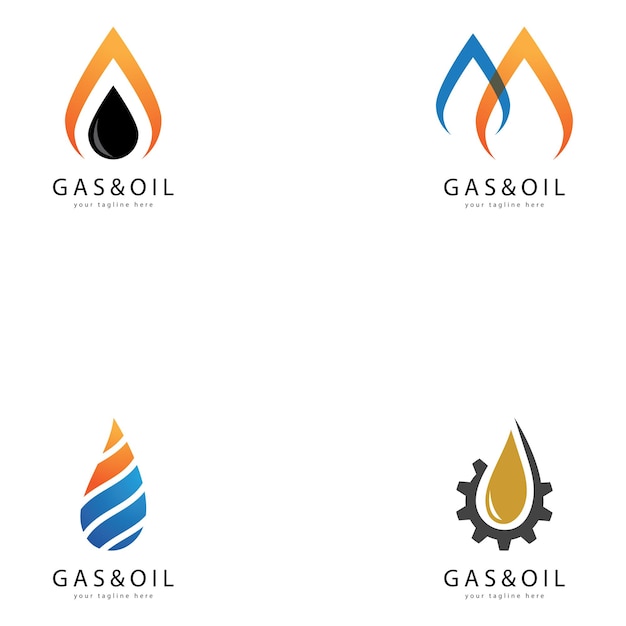 Oil And gas logo vector