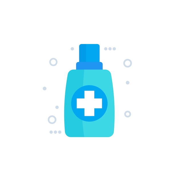 Ointment cream, medicine vector icon