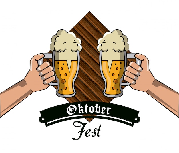 Oktober fest card