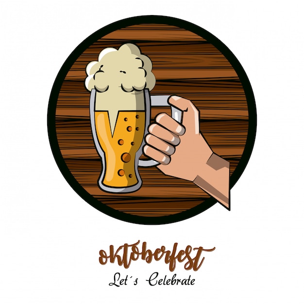 Oktober fest card