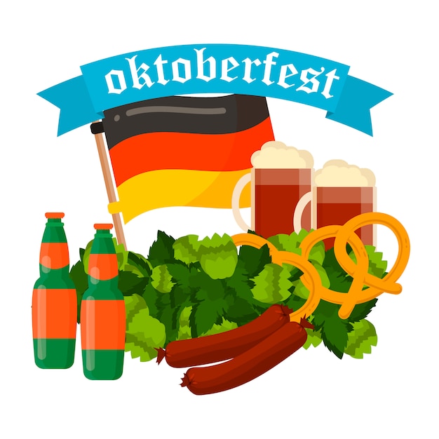 Oktoberfest festival background