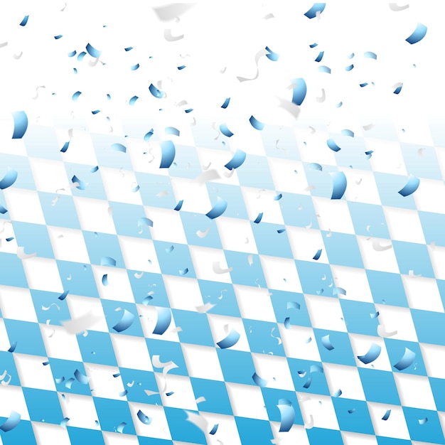 Oktoberfest Octoberfest abstract background with confetti Vector design