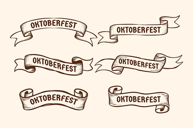 Oktoberfest ribbons pack