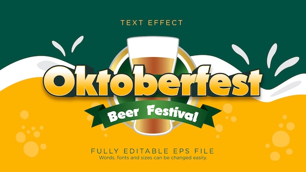 Oktoberfest Text Effect Font Type