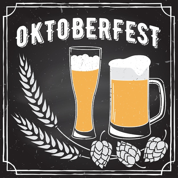 Oktoberfest vector illustration