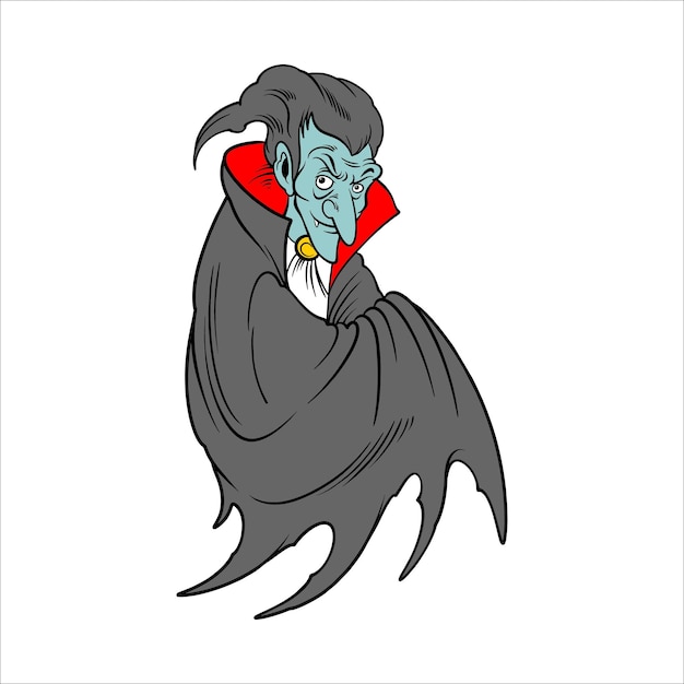 old dracula cartoon character