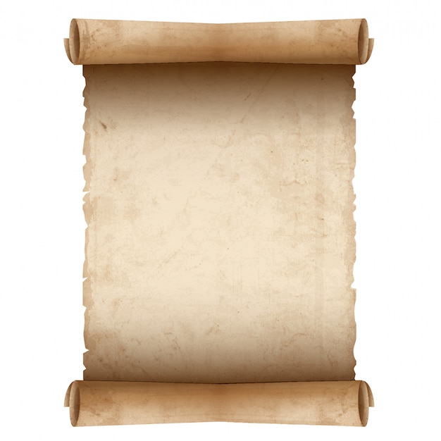 Old scroll paper 