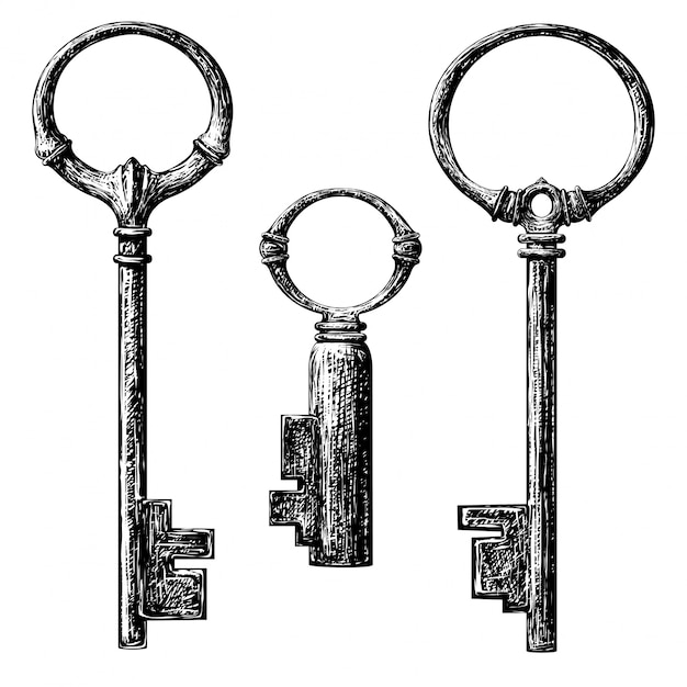 old style key collection