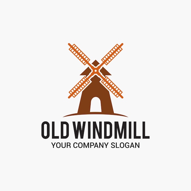 Old windmill logo