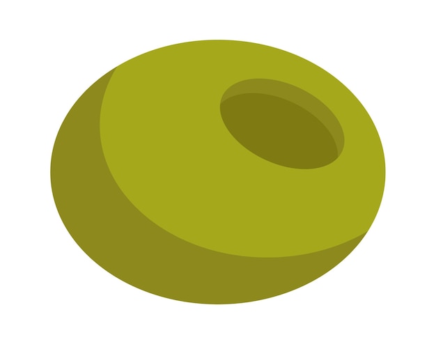 Olive flat icon Snack for party Tasty vegetable Balanced nutrition