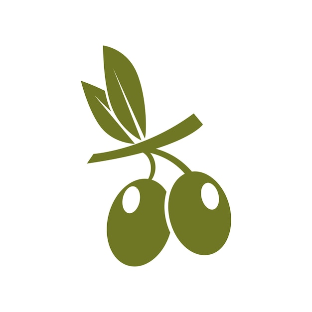 Olive icon vector illustration design template