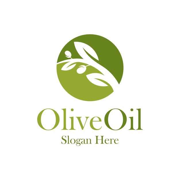 Olive Logo Design Template Olive logo concept vector Creative Icon Symbol