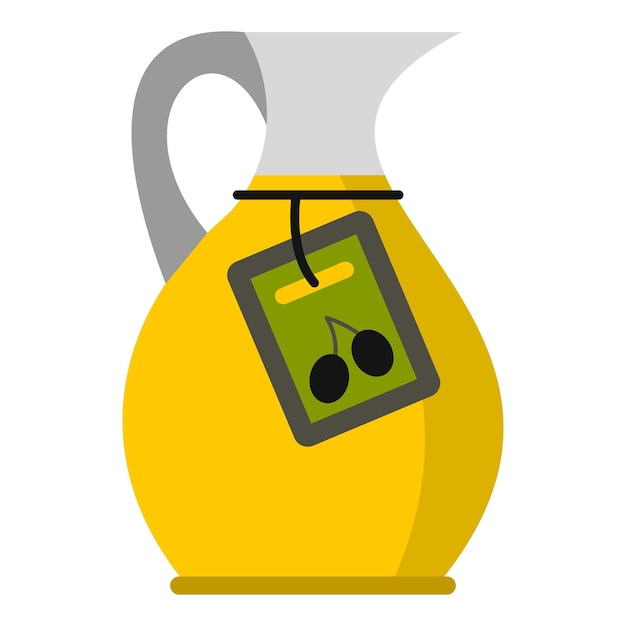 Olive oil icon Cartoon illustration of olive oil vector icon for web