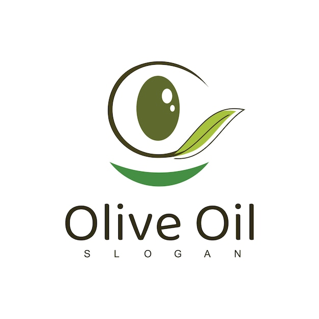 Olive Oil Logo Design Template