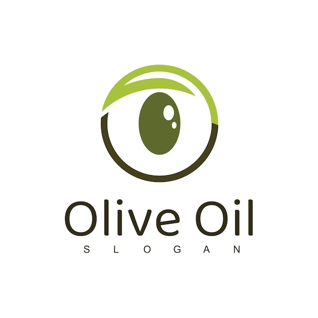 Olive Oil Logo Design Template