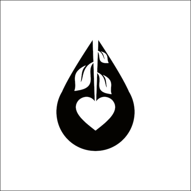 Olive oil love logo